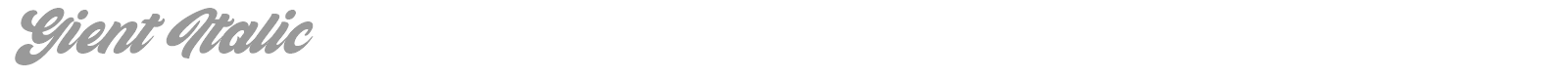 Gient font preview